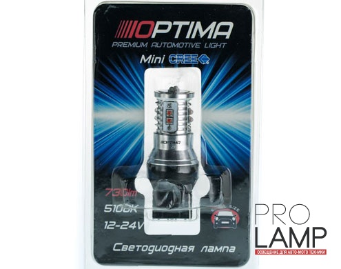 Светодиодные лампы Optima Premium MINI - 7440 RED — op 7440 can r 50w 6 1000 3