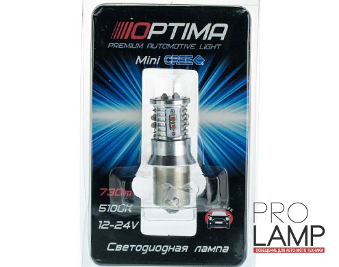 Светодиодные лампы Optima Premium MINI PY21W — op py21w can y 50w 4