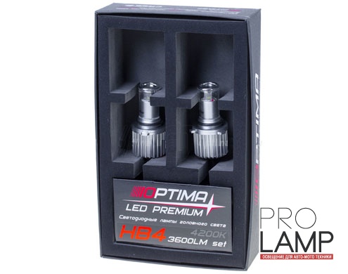 Светодиодные лампы Optima LED Fog HB4(9006), 4200K — FOG HB4 4K 2