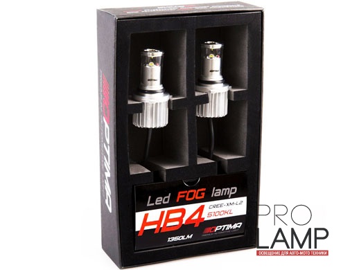 Светодиодные лампы Optima LED Fog HB4(9006), 5100K — FOG HB4 4K 2