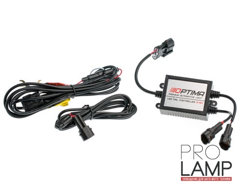 Дневные ходовые огни Universal LED 4 (DRL) — Optima Premium DRL Universal LED 4 2