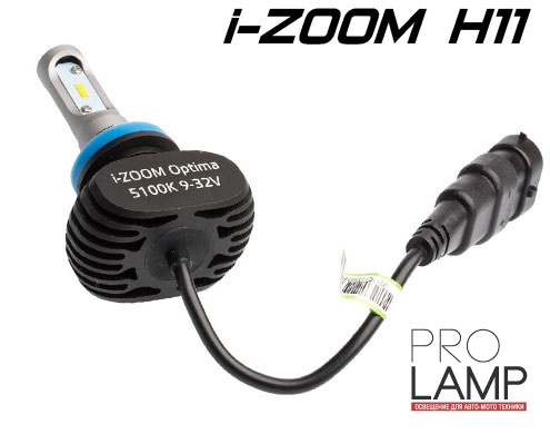 Светодиодные лампы Optima LED i-ZOOM H11 White — Optima LED i ZOOM H8 White 11
