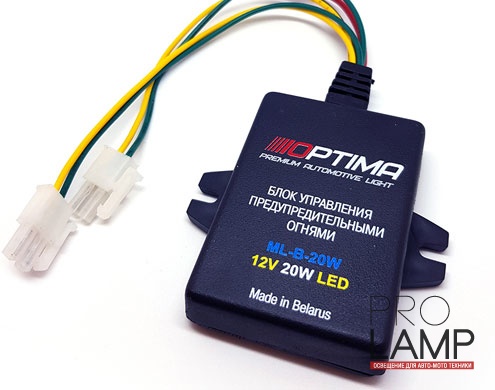Блок управления предупредительными огнями Optima ML-B-30W: Optima ML B 30W 1