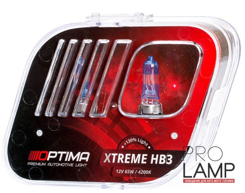Галогеновые лампы Optima Xtreme HB3 +130% — Optima Xtreme HB3 2
