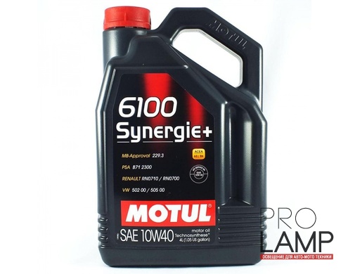 MOTUL 6100 Synergie+ 10W-40 - 4 л.: 45c2e9ca4a478ad5596a75f44dce124e