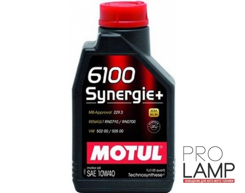 MOTUL 6100 Synergie+ 10W-40 - 1 л.: d015570b9d2c61ddf571a360245ae053