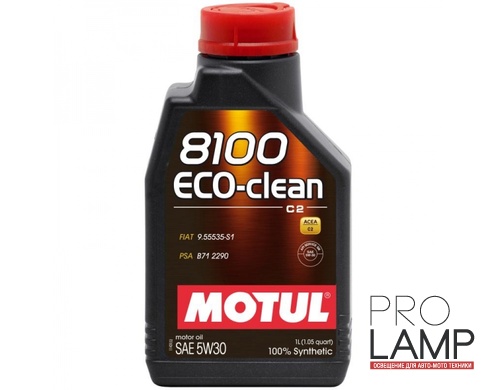 MOTUL 8100 Eco-clean 5W-30 (C2) - 1 л.
