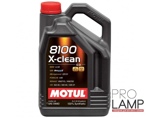 MOTUL 8100 X-clean GEN2 5W-40 (C3) - 5 л.: 9a6f2303f9f60ec30cf4c54c9ea5de68