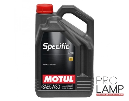 MOTUL Specific RN 0720 5W-30 - 5 л.: f798758d949de6a4c5a2683b2a0b3e16