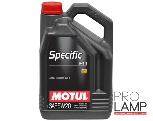 MOTUL Specific Ford 948B 5W-20 - 5 л.: b391cf58ee07ca77717041a0bc5d9b8e