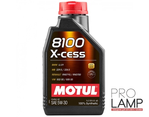 MOTUL 8100 X-cess 5W-30 - 1 л.: bf6526848cec3733650a1231047d74fa