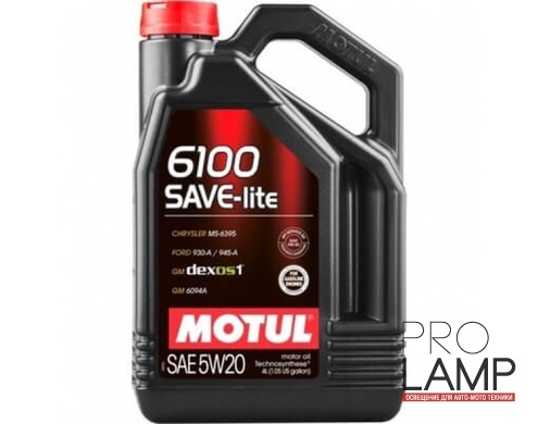 MOTUL 6100 Save-lite 5W-20 - 4 л.: fd21b210d16ce04cd55e9e32f311705e