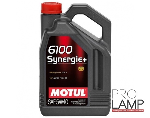 MOTUL 6100 Syn-nergy 5W-40 - 4 л.: 04aca172cc6dbf8bb773d4895f5016b6