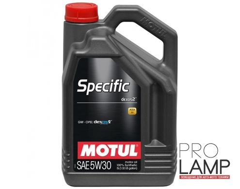 MOTUL Specific DEXOS2 5W-30 - 5 л.: 8e1bf6068cccae890a60075d3653c8bd