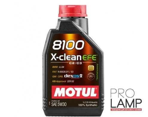 MOTUL 8100 X-clean EFE 5W30 - 1 л.: 14ffdaf7efd59f65ce3a7a9443185370