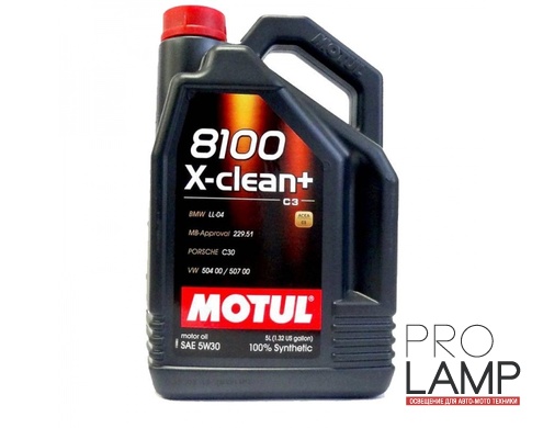MOTUL 8100 X-clean+ 5W30 (C3) - 5 л.: a1c6a53e380e1440c8560cd84681d730