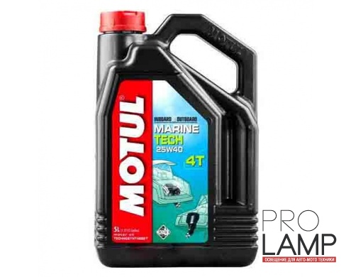 MOTUL Marine Tech 4T 25W-40 - 5 л.: 0dcca7d1b18e3d647f8822c7e61ba236