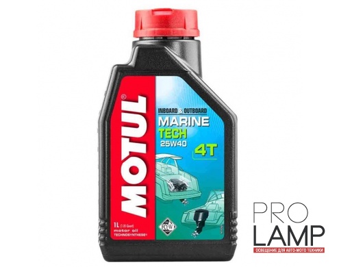 MOTUL Marine Tech 4T 25W-40 - 1 л.: 7227defaacc70510cb212cbbeb46940d