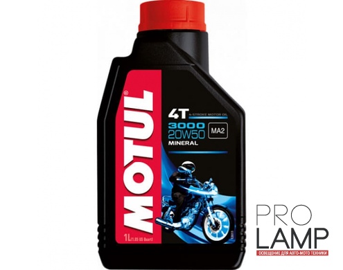 MOTUL 3000 4T 20W-50 - 1 л.: 7f79ab43ed5b4ae76c4887fe91f93b15