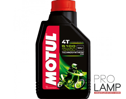 MOTUL 5100 4T 15W-50 - 1 л.: 73193559b5e50c9302236c6cef11a788