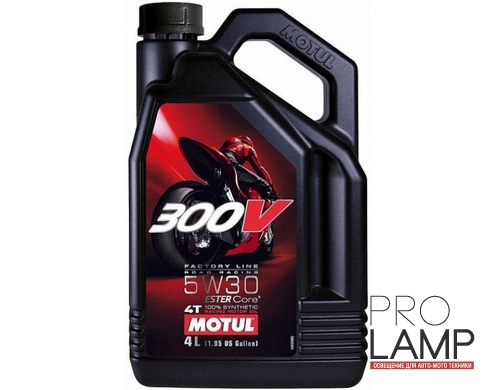 MOTUL 300V 4T FL Road Racing 5W-30 - 4 л.: 4fd4f748f1f164e4351d691a22c13396
