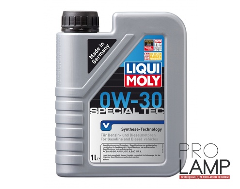 LIQUI MOLY Special Tec V 0W-30 — НС-синтетическое моторное масло 1 л.: liqui moly special tec v 0w 30 hc sinteticheskoe