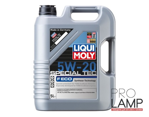 LIQUI MOLY Special Tec F ECO 5W-20 — НС-синтетическое моторное масло 5 л.