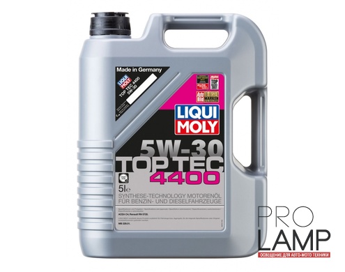 LIQUI MOLY Top Tec 4400 5W-30 — НС-синтетическое моторное масло 5 л.: motornoe maslo liqui moly top tec 4400 5w 30 c4 ns