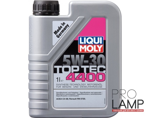 LIQUI MOLY Top Tec 4400 5W-30 — НС-синтетическое моторное масло 1 л.: motornoe maslo liqui moly top tec 4400 5w 30 c4 ns