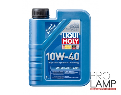 LIQUI MOLY Super Leichtlauf 10W-40 — НС-синтетическое моторное масло 1 л.: 815342 1