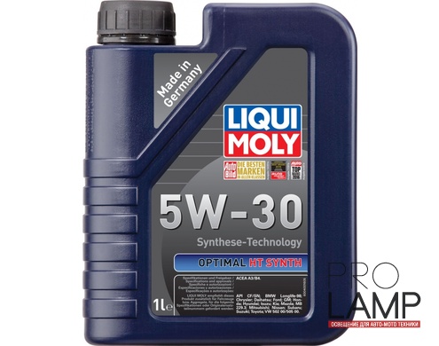 LIQUI MOLY Optimal HT Synth 5W-30 — НС-синтетическое моторное масло 1 л.: motornoe maslo liqui moly optimal ht synth 5w