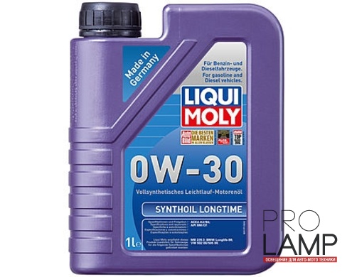 LIQUI MOLY Synthoil Longtime 0W-30 — Синтетическое моторное масло 1 л.: motornoe maslo liqui moly synthoil longtime 0w