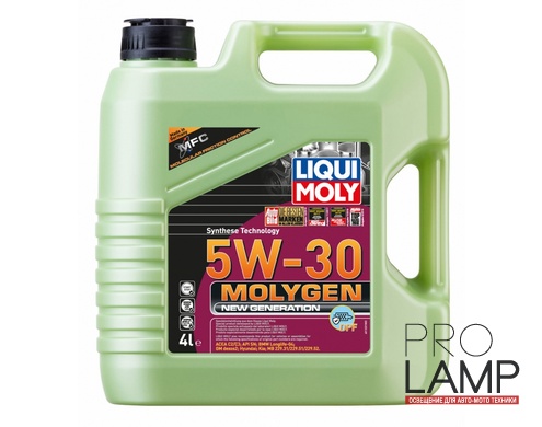 LIQUI MOLY Molygen New Generation DPF 5W-30 - НС-синтетическое моторное масло, 4л