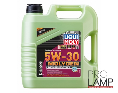 LIQUI MOLY Molygen New Generation DPF 5W-30 - НС-синтетическое моторное масло, 4л: motornoe maslo liqui moly molygen new