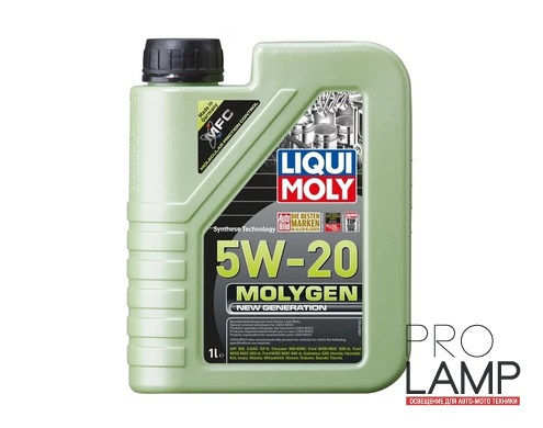 LIQUI MOLY Molygen New Generation 5W-20 — НС-синтетическое моторное масло 1 л.