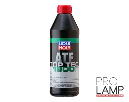 LIQUI MOLY Top Tec ATF 1800 R — НС-синтетическое трансмиссионное масло для АКПП красного цвета 1 л.