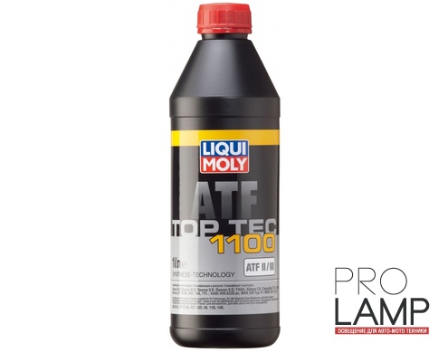 LIQUI MOLY Top Tec ATF 1100 — НС-синтетическое трансмиссионное масло для АКПП 1 л.: transmissionnoe maslo liqui moly top