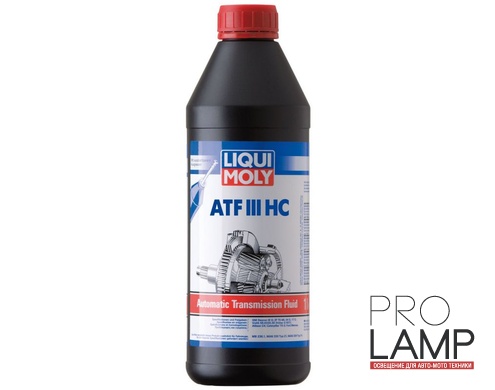 LIQUI MOLY ATF III HC — НС-синтетическое трансмиссионное масло для АКПП 1 л.: transmissionnoe maslo liqui moly atf iii