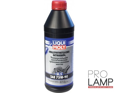 LIQUI MOLY Vollsynthetisches Getriebeoil (GL-5) 75W-90 — Синтетическое трансмиссионное масло 1 л.: 259 500x500