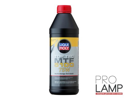 LIQUI MOLY Top Tec MTF 5100 75W - Минеральное трансмиссионное масло, 1л: transmissionnoe maslo liqui moly top tec mtf
