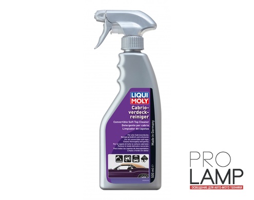LIQUI MOLY Cabrio-Verdeckreiniger — Очиститель тентов кабриолетов 0,5 л.: ochistitel tentov kabrioletov liqui moly