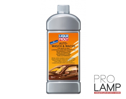 LIQUI MOLY Auto-Wasch & Wachs — Автошампунь с воском 1 л.: liqui moly auto wasch wachs 1542 1l 134625 1