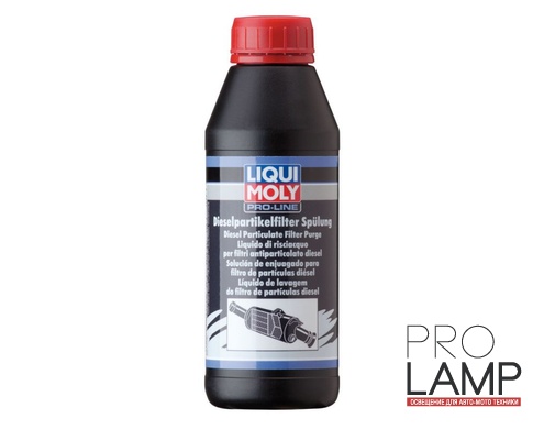 Смывка очистителя сажевого фильтра (нейтрализатор) 0.5 л.: promyvka dizelnogo sazhevogo filtra liqui moly pro line