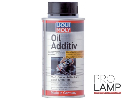 LIQUI MOLY Oil Additiv — Антифрикционная присадка с дисульфидом молибдена в моторное масло 0.125 л.: antifriktsionnaya