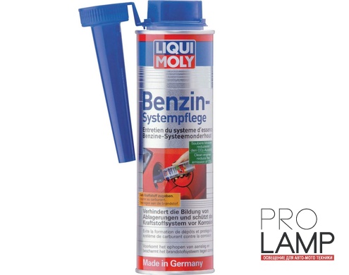 LIQUI MOLY Benzin-System-Pflege — Присадка для ухода за бензиновой системой впрыска 0.3 л.: prisadka dlya ukhoda za