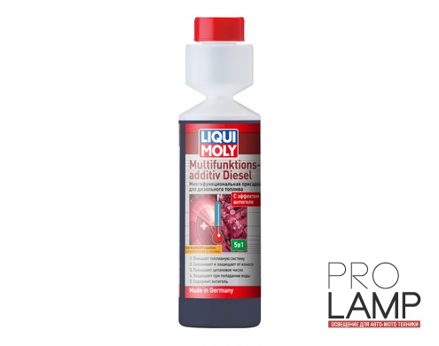 LIQUI MOLY Multifunktionsadditiv Diesel — Многофункциональная присадка для дизельного топлива 0.25л