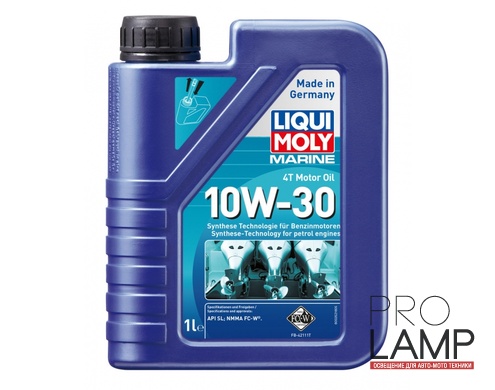 LIQUI MOLY Marine 4T Motor Oil 10W-30 - НС-синтетическое моторное масло, 1л: liqui moly dlya vodnoy tekhniki marine 4t