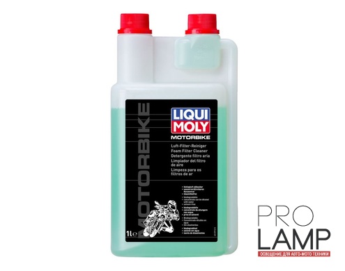 LIQUI MOLY Motorbike Luft-Filter-Reiniger - Очиститель воздушных фильтров мототехники (концентрат), 1л: ochistitel