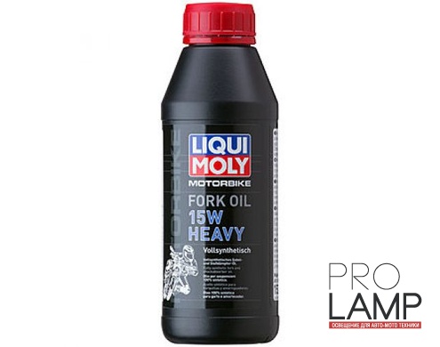 LIQUI MOLY Motorbike Fork Oil 15W Heavy — Синтетическое масло для вилок и амортизаторов 0.5 л.: 7558 500x500