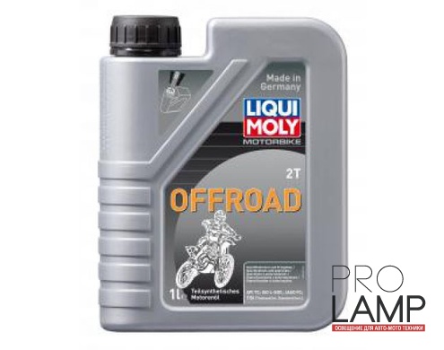 LIQUI MOLY Motorbike 2T Offroad — Полусинтетическое моторное масло для 2-тактных двигателей картов 1 л.: 2209 500x500